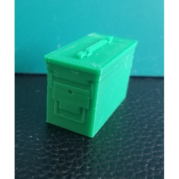 STARLIGHT- Rc 1/10 Scale Green Ammo Can Box Bullet Rock Crawler Truck Miniature Accessories