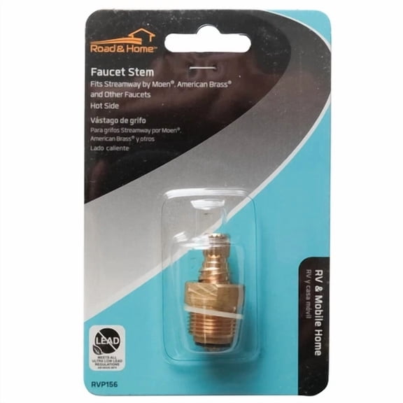 STARLIGHT- Road & Home Faucet Stem Fits Streamway By Moen American Brass Others Hot Side