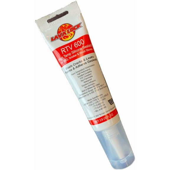 STARLIGHT- Rtv 600F Red Silicon Adhesive Fda Food Grade Safe High Temp Gasket Smoker Sealer