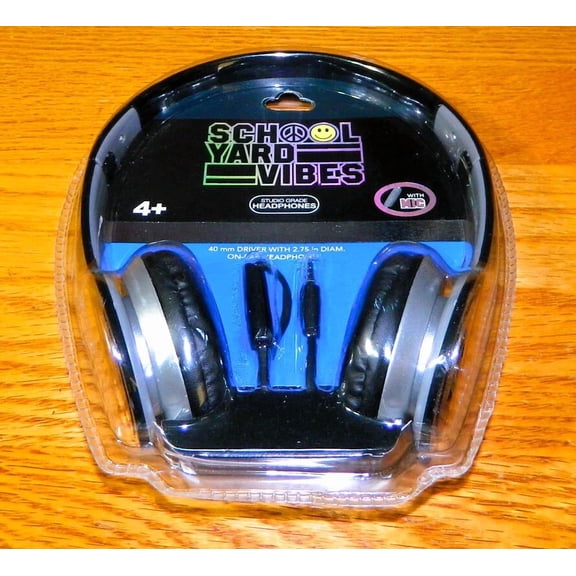 STARLIGHT- School Yard Vibes Studio Grade Wired Headphones With Mic. New Sealed