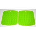 thumbnail image 1 of STARLIGHT- Silicone Pot Holder For Kitchen 7"X7" Multipurpose Heat Resistant 2 Pack Green, 1 of 4