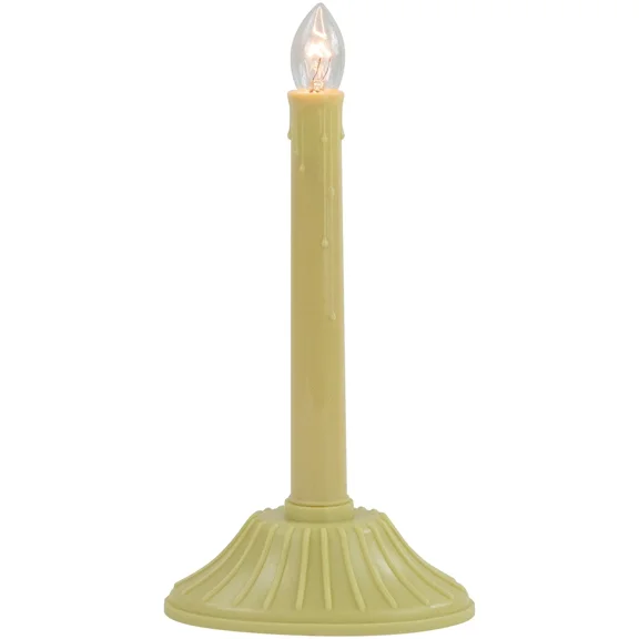 STARLIGHT- Single Light Window Candle - 9.5" - Cream