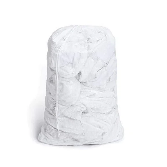 STARLIGHT- Smart Design Laundry Bag W/ Handle & Push Lock Drawstring - Ventilair Mesh Mater