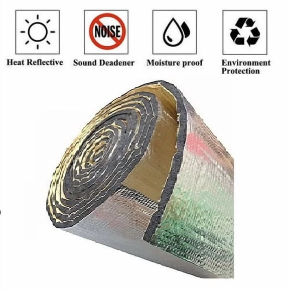 STARLIGHT- Sound Deadener Car Insulation Automotive Reduce Heat Shield Self-Adhesive Mat R8
