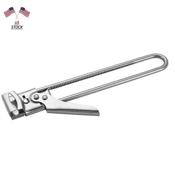 STARLIGHT- Stainless Steel Adjustable Can Opener Handle Tool Jar Bottle Lid Remover Tool L