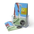 thumbnail image 1 of STARLIGHT- Staples Literature Holder 6.5" X 2.24" Clear Plastic (16647-Cc) 913923, 1 of 4