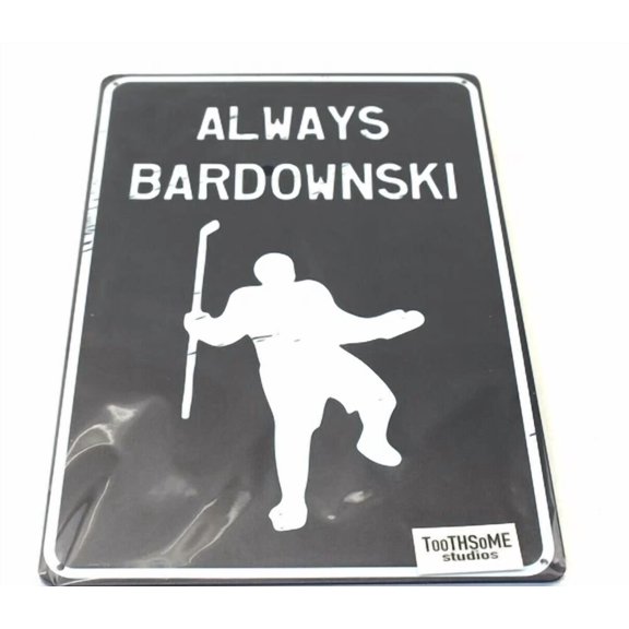 STARLIGHT- Toothsome Studios Always Bardownski Man Cave Garage Home Decor Plate Sign
