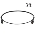 thumbnail image 1 of STARLIGHT- Toslink Optical Cable Digital Audio Sound Fiber Optic Spdif Cord Wire Dolby 3Ft, 1 of 6