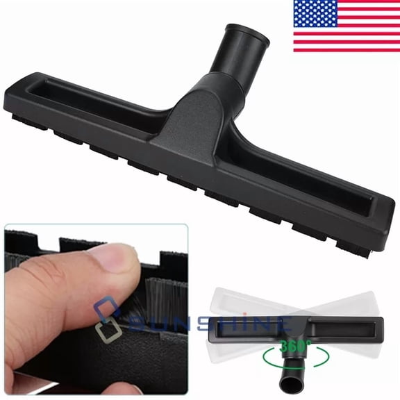 STARLIGHT- Universal 12" Vacuum Cleaner Attachment Floor Brush Tool 1.25" 1-1/4" 32Mm