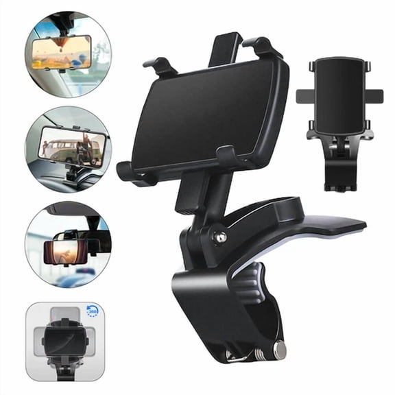 STARLIGHT- Universal 360 Car Dashboard Phone Mount Holder Stand Bracket Clip Clamp Cradle