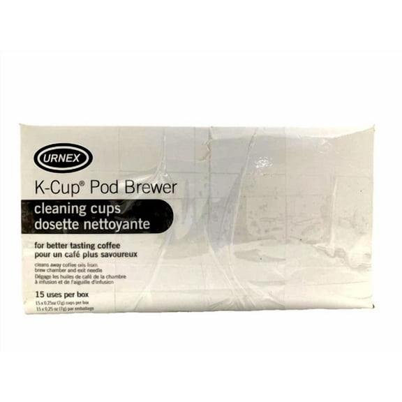 STARLIGHT- Urnex Keurig K Cup Compatible Cleaning Pods, Coffee Maker Cleaner, Pack Of 15