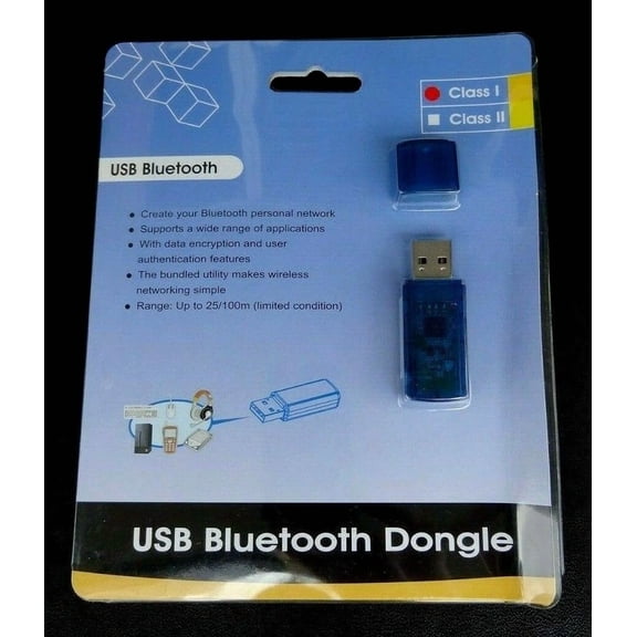 STARLIGHT- Usb Bluetooth Dongle Class 1 Range Up To 25/100M Date Rate-Up To 723 Bps