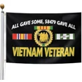 thumbnail image 1 of STARLIGHT- Vietnam Veteran All Gave Some Flag 3X5 Military Banner Usa Source 100D, 1 of 4