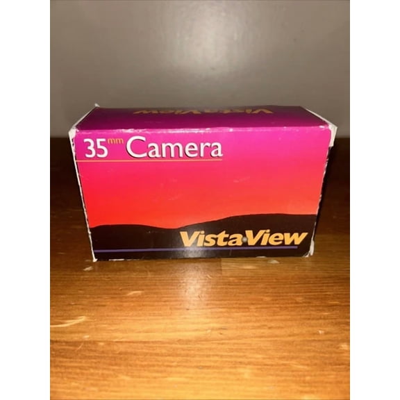 STARLIGHT- Vintage Vista View 35Mm Xl Film Camera Focus Free With Original Box New!!!