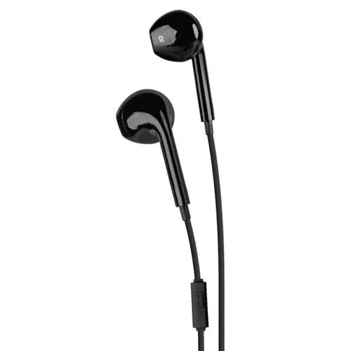 STARLIGHT- Vivitar Stereo In-Ear Headphones, Black, Muz1003-Blk-Od