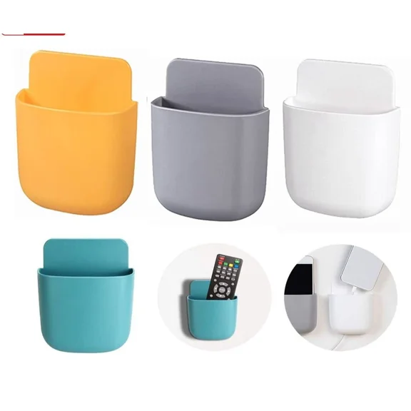 STARLIGHT- Wall Mount Remote Control Phone Storage Organizer Mobile Mounted Holder Stand