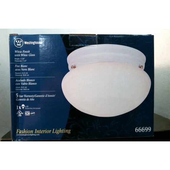 STARLIGHT- Westinghouse 66699 Fashion Interior Ceiling Lighting, White, Free Shipping