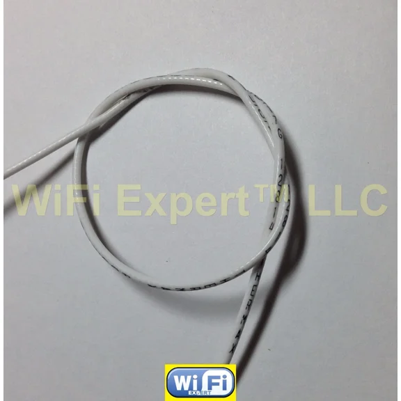 STARLIGHT- White Thermax 3 Feet Rf Coax Coaxial Cable Rgu178 Mil-C-17G No Connectors Usa