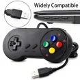thumbnail image 1 of STARLIGHT- Wired Snes Usb Game Controller Gamepad For Super Nintendo Pc/ Mac Games Us Ship, 1 of 6