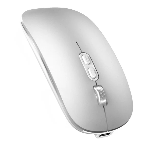 STARLIGHT- Wireless Slim Silent Mouse 2.4G Portable Mobile Optical Office With Usb & Typ...