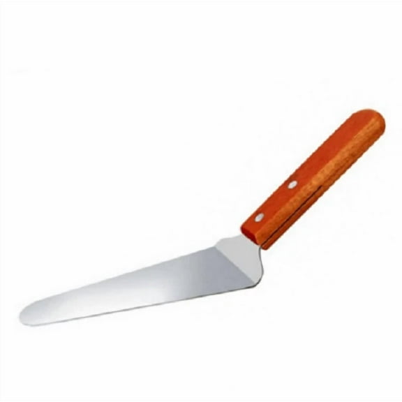 STARLIGHT- Wooden Hand Stainless Party Cake Pie Pizza Pastry Server Cutter Shovel Knives