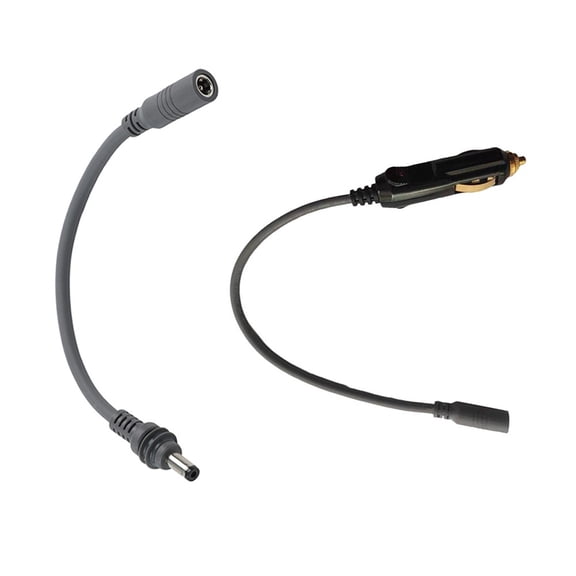 For STARLINK for Mini Extension Cable DC Female To Male Power Adapter With Bracket, Waterproof Sealed PVC Shell For Outdoor Travel, And Play Connector, 18Cm Black(A+B)