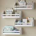 thumbnail image 1 of STAROUS Adorable Floating Bookshelves, A Set of 4 for Nursery Decor, Ideal for Kids' Rooms and Playroom Toy Storage, 1 of 8