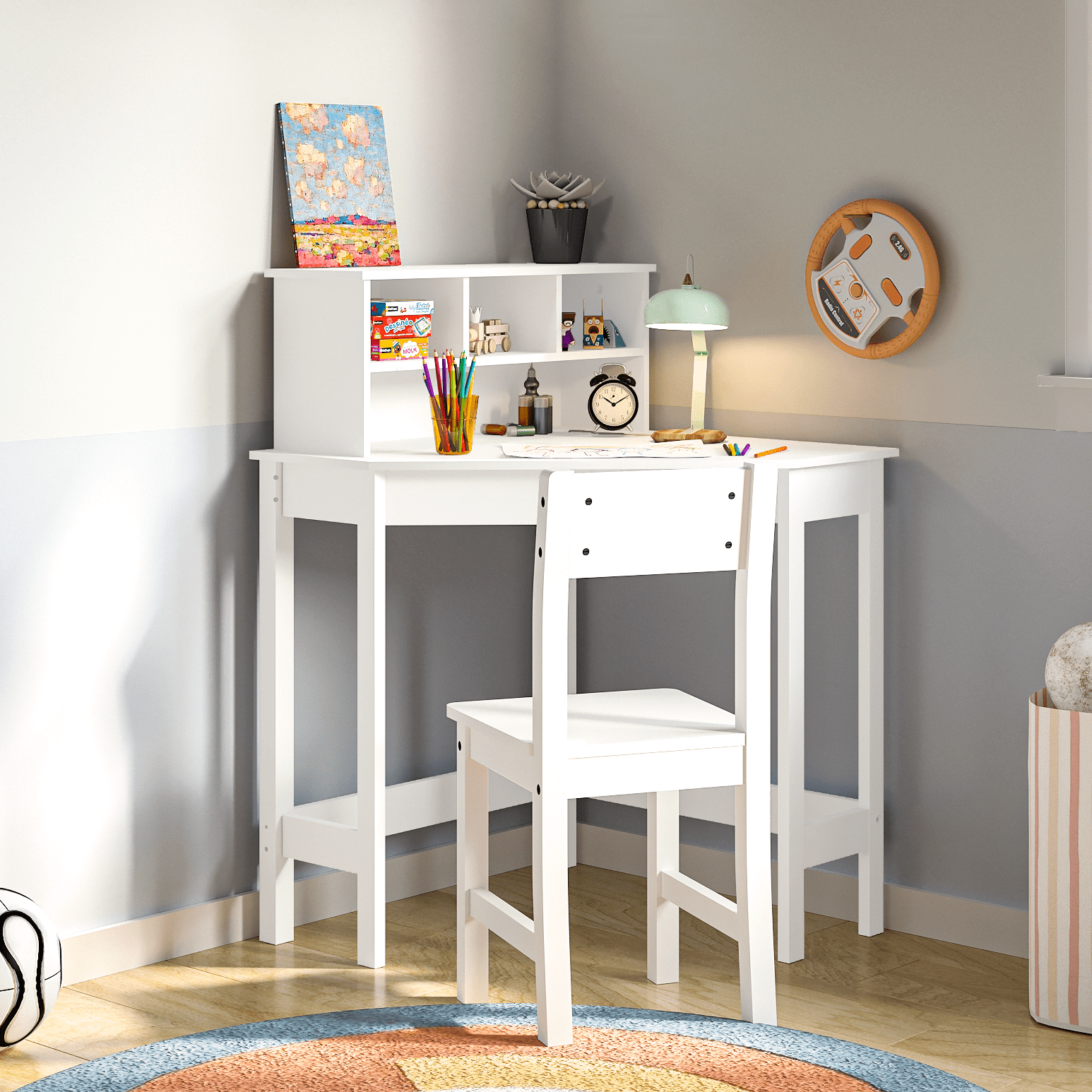 computer desk walmart childrens desk and chair set