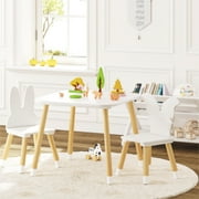 STAROUS Kids Table and Chair Set Kids Table with 2 Chairs Set, Table and Chair Set