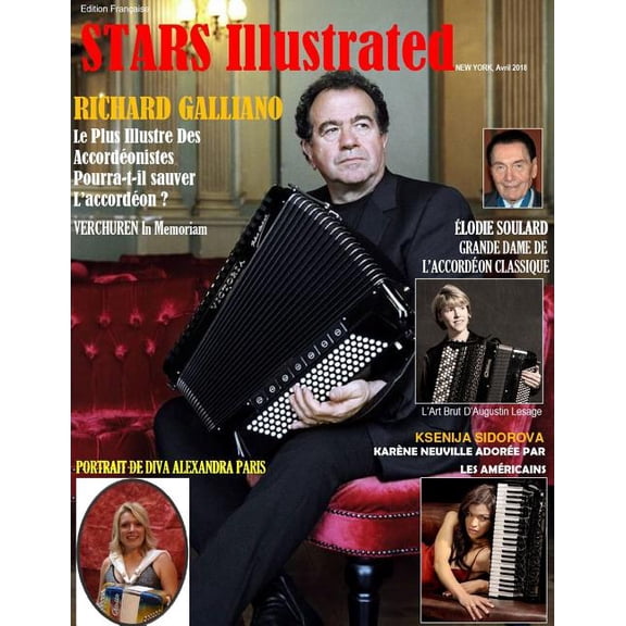 STARS ILLUSTRATED MAGAZINE. ?dition Fran?aise, Avril 2018