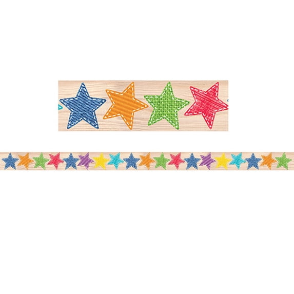 Creative Teaching Press CTP8396 Stars Magnetic Decor Strips