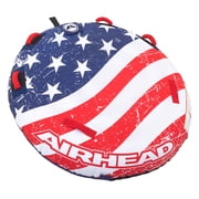 Sportsstuff Stars & Stripes Heavy Duty Nylon Covered 1-2 Rider Towable Tube, Max Weight 240 lbs