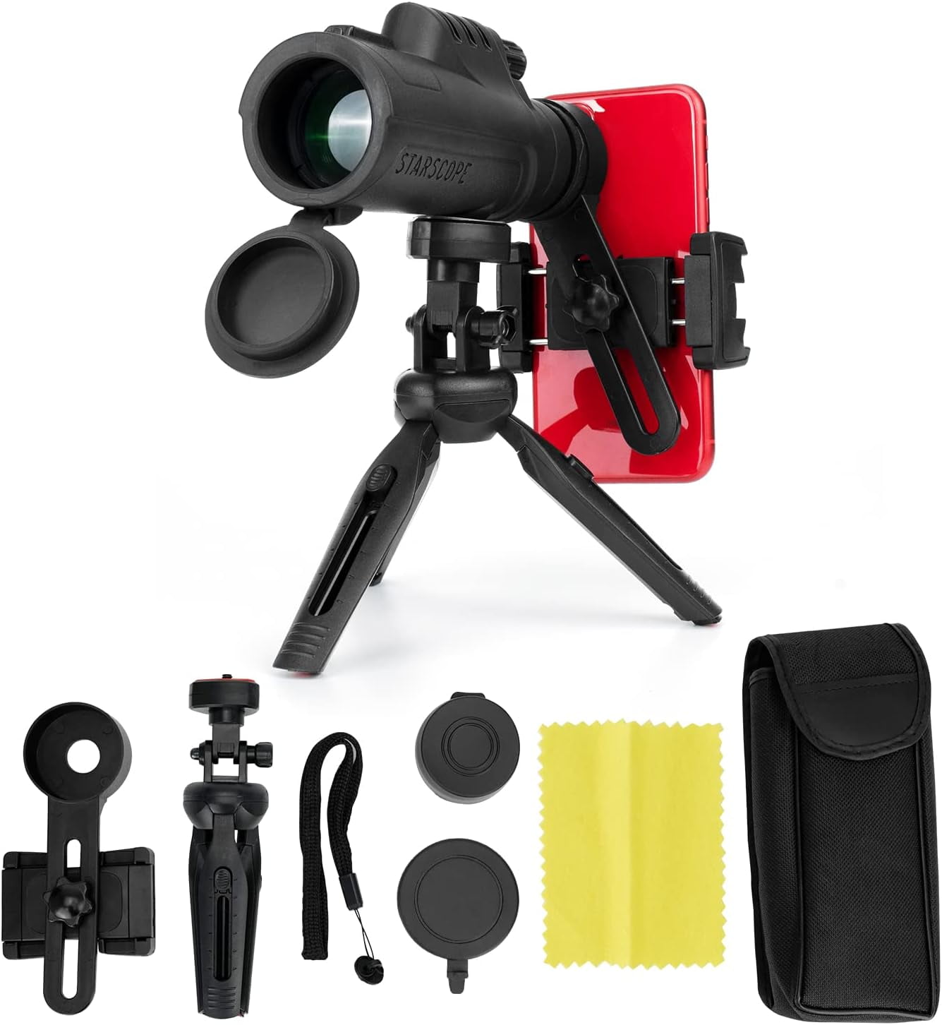 STARSCOPE Monocular Telescope Smartphone PRO Bundle G3