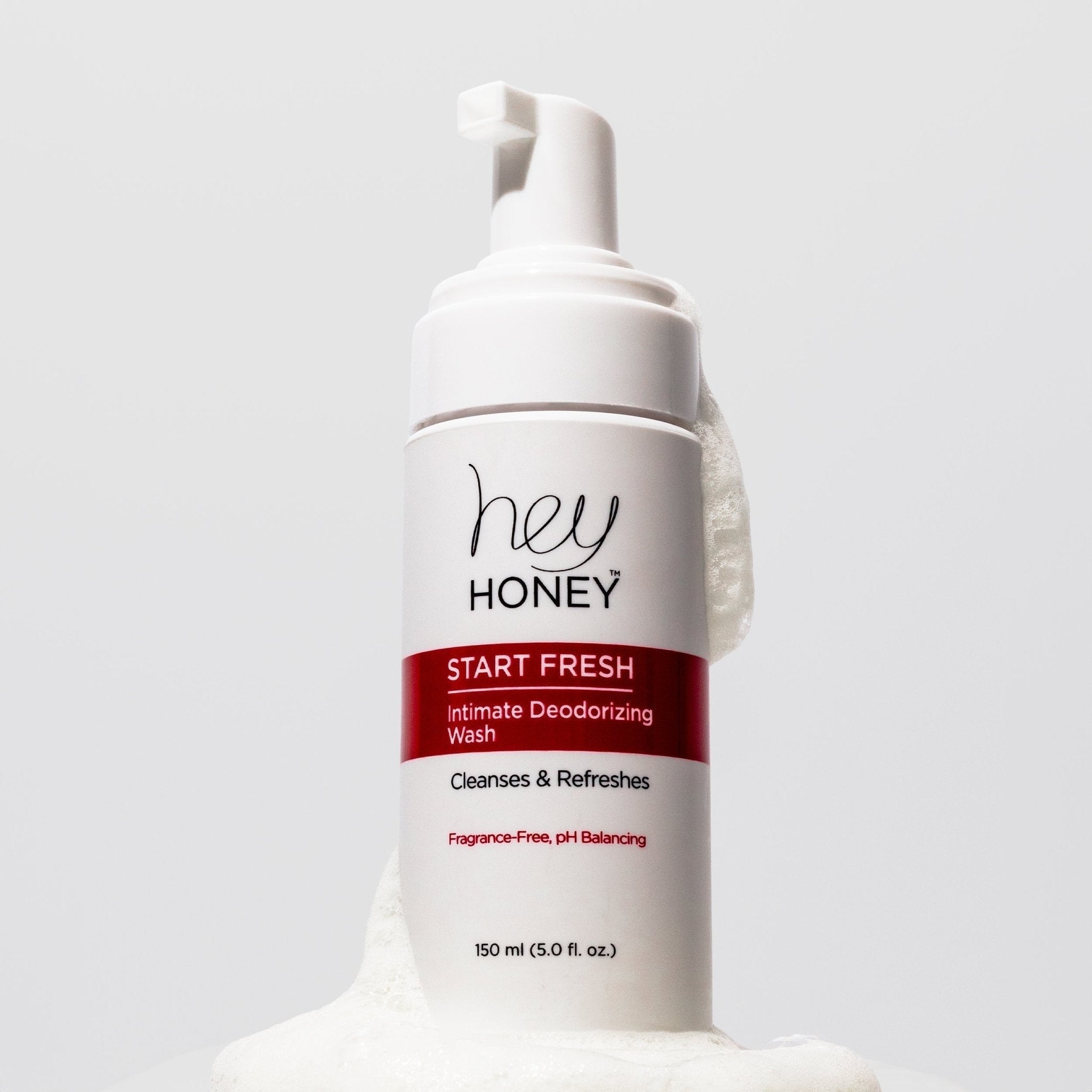 HEY HONEY START FRESH - pH-balancing Cleansing Foam Deodorizing ...