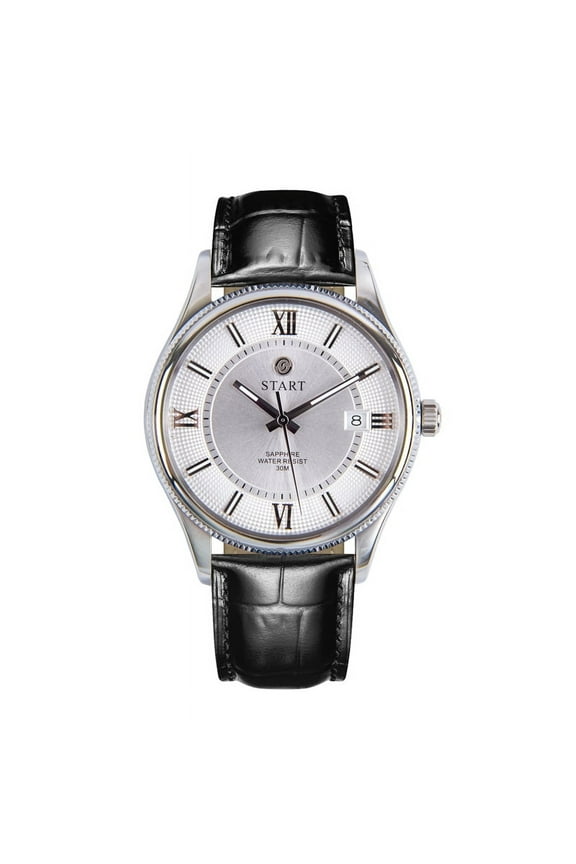 【START】Fashion Men's Watch Swiss Movement Quartz Men's Watch Luminous Roman Numeral Dial Date Function