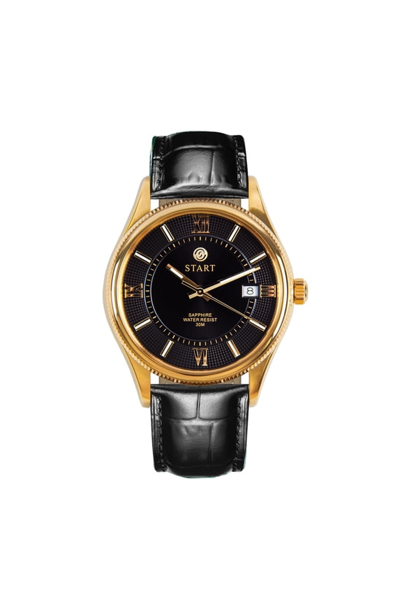 【START】Fashion Men's Watch Swiss Movement Quartz Men's Watch Luminous Roman Numeral Dial Date Function