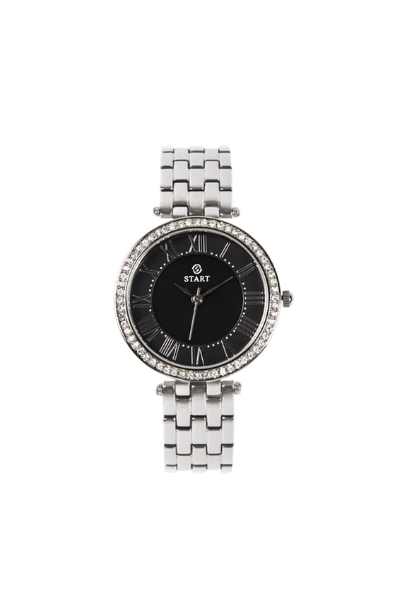 【START】Fashion Women's Watch Quartz Watch Exquisite Roman Alphabet Dial Metal Women's Watch Various Colors