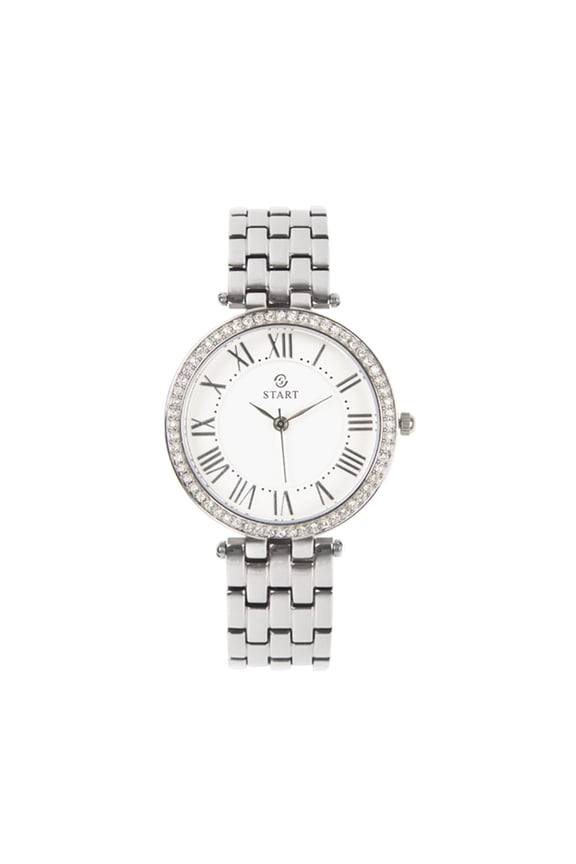 【START】Fashion Women's Watch Quartz Watch Exquisite Roman Alphabet Dial Metal Women's Watch Various Colors