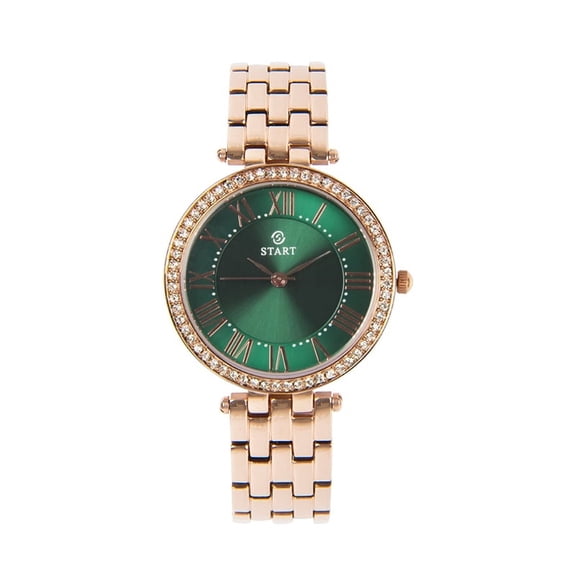 【START】Fashion Women's Watch Quartz Watch Exquisite Roman Alphabet Dial Metal Women's Watch Various Colors