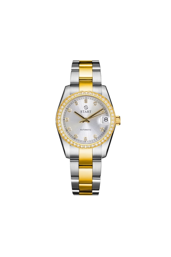 【START】Women's Watch Automatic Mechanical Watch Waterproof Calendar Function Metal Women's Watch Small Dial Swiss Quality