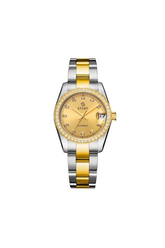 【START】Women's Watch Automatic Mechanical Watch Waterproof Calendar Function Metal Women's Watch Small Dial Swiss Quality