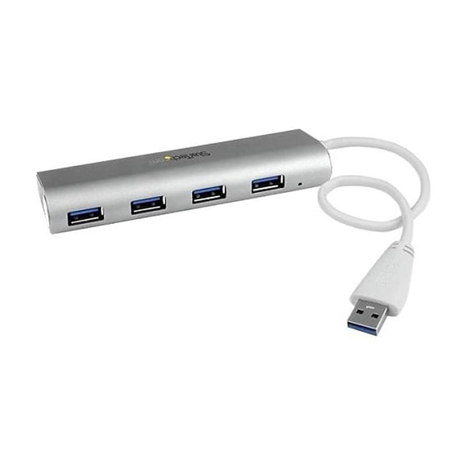 4pt USB 3.0 Hub With Built In Cbl