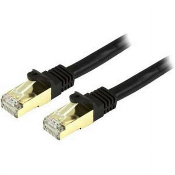 STARTECH.COM C6ASPAT30BK 30FT CAT6A BLACK ETHERNET STP CABLE