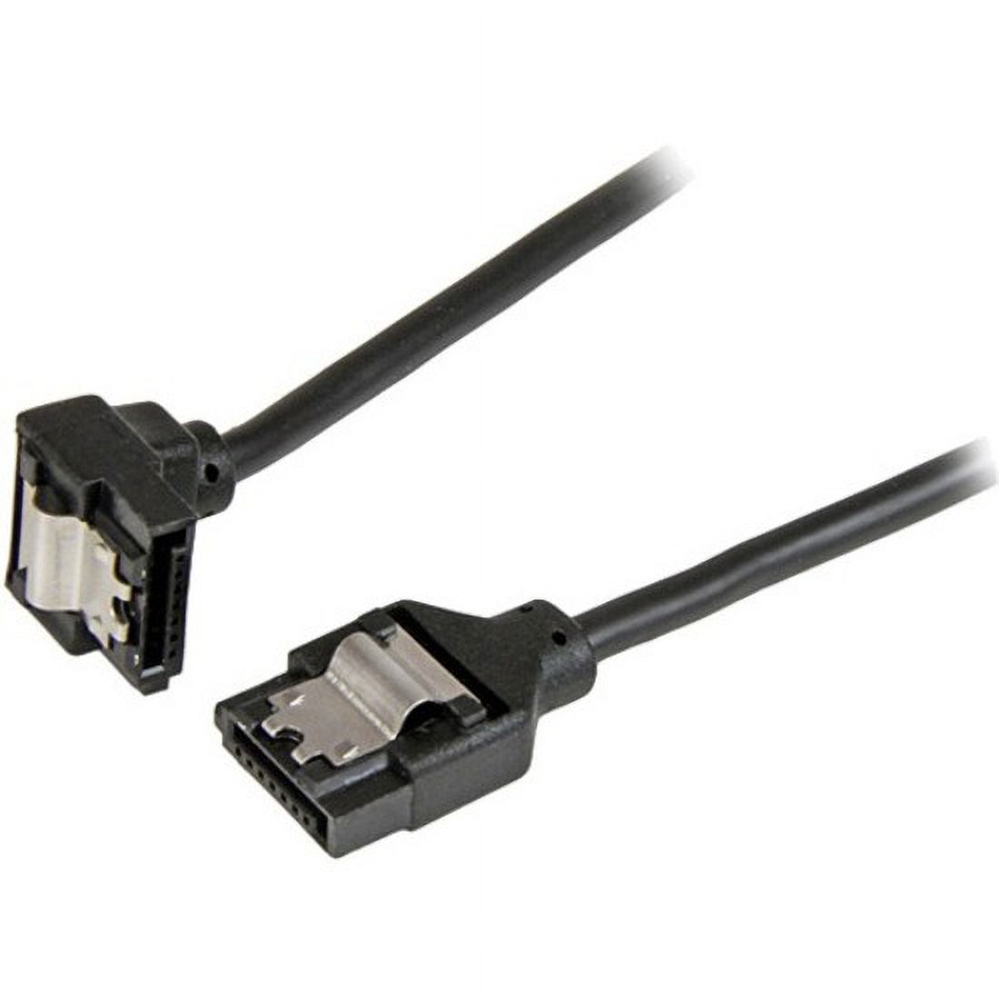 STARTECH.COM LSATARND12R1 12IN LATCHING ROUND SATA CABLE - image 1 of 3