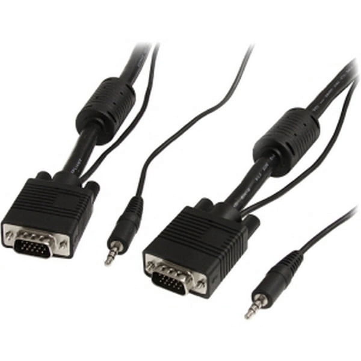 STARTECH.COM MXTHQMM25A 25FT VGA CABLE W/ AUDIO HD15 M/M 1920X1200  