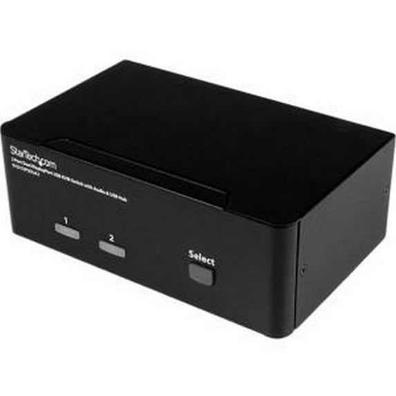 STARTECH.COM SV231DPDDUA2 4K DUAL-MONITOR KVM SWITCH FOR DISPLAYPORT COMPUTERS AND MONITORS