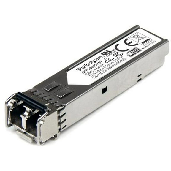 STARTECH MSA Compliant Gigabit Fiber SFP Transceiver Module - 1000Base-SX - MM LC - 550 m