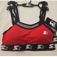 thumbnail image 1 of STARTER Black Label Women's Soft Touch 2Pk Lightly Padded Adjustable Bralette Sports Bra - Red/ Heather Grey - (X-Large), 1 of 6