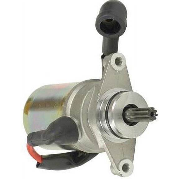 OEM Grade Starter Compatible with 2004-2008 Yamaha YFM50 Raptor 50 49cc 2002-2008 YFM80 Raptor 80 79cc 2005-2008 YFM80 Grizzly 80 PMDD 12V 0.2kW 9T 128000-4852 128000-4854 1280004852