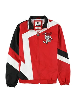 Men's Starter Scarlet San Francisco 49ers Midfield Satin Full-Snap Varsity  Jacket